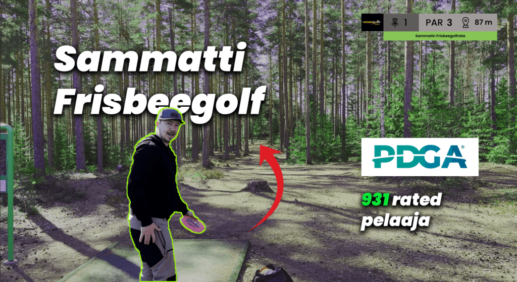 Sammatin frisbeegolfrata