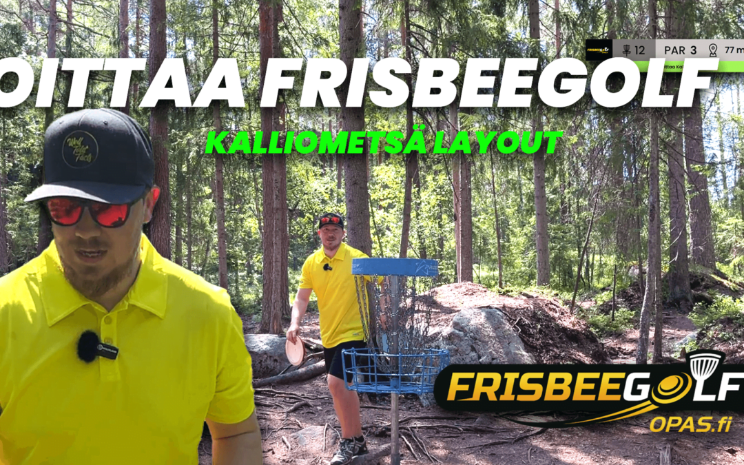 Oittaa Frisbeegolf – Kalliometsä layout