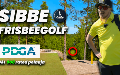 Sibbe Frisbeegolf – Tuloskierros (video)