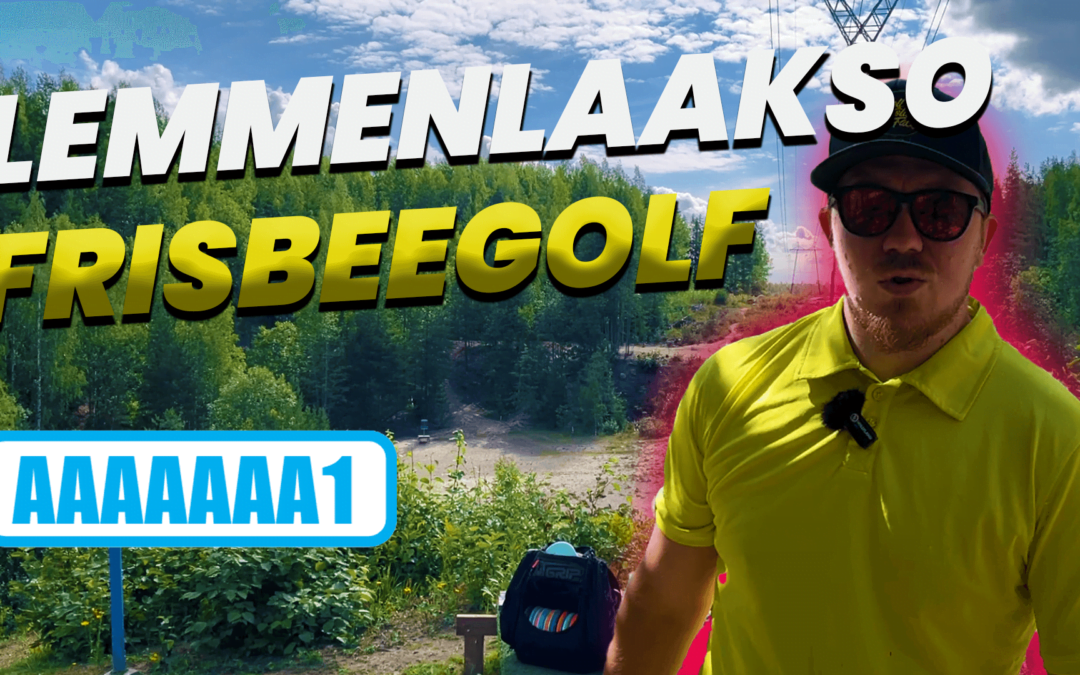 Lemmenlaakso Frisbeegolf (video)